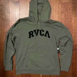 RVCA Pull-over Hooded Sweatshirt  - Size: Large